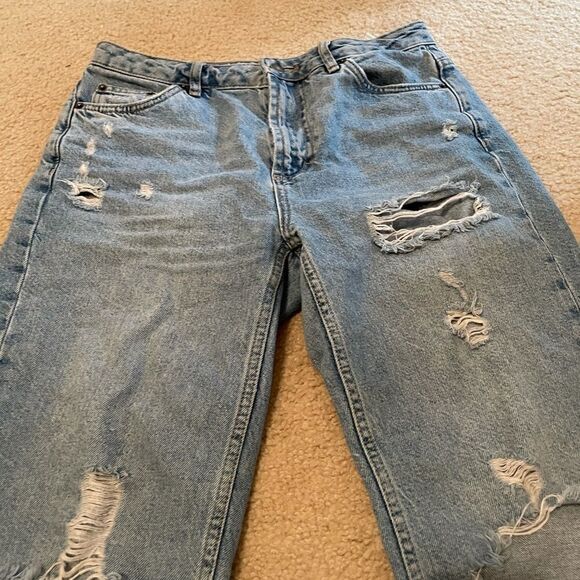 COPY - Boyfriend Straight Jeans Distressed! - Picture 5 of 7